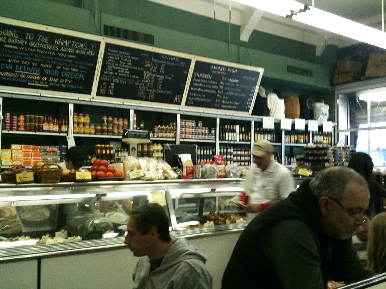 The Barney Greengrass storefront on Amsterdam Avenue